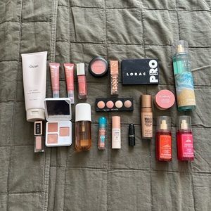 Variety of makeup